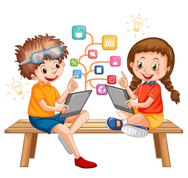 Young student building a robot at a Jr. Tinker STEM workshop